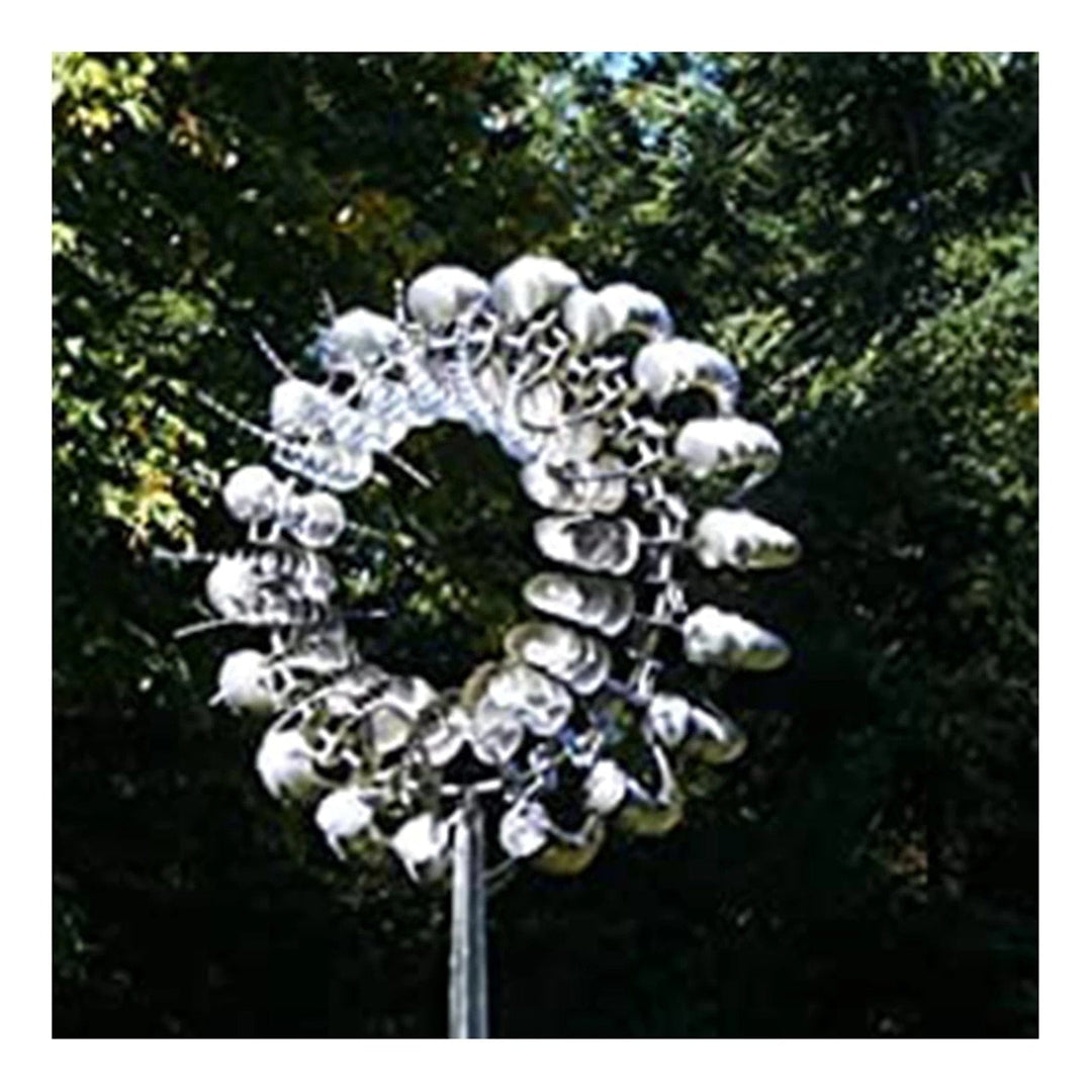 BowLift | Unique and magical windmill made of metal | Magical kinetic metal sculpture