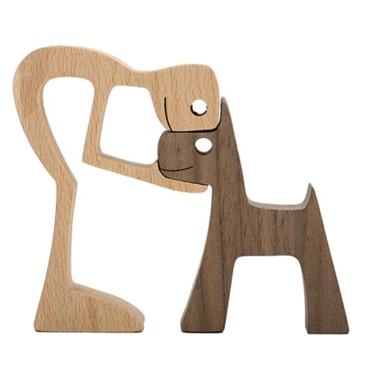 WoodenSculpt – Handmade Wooden Sculpture for Interior Bowlift