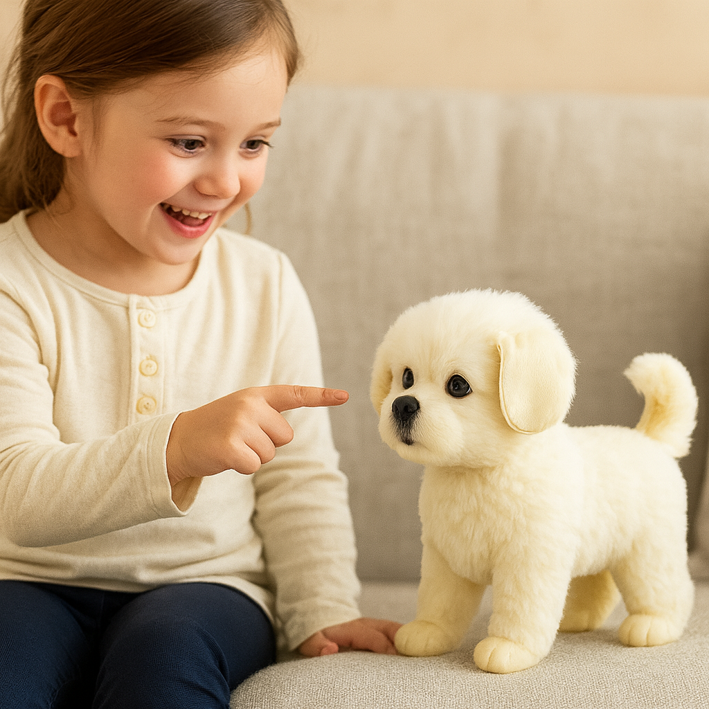 BowLift | Interactive Puppy Toy Plush Companion
