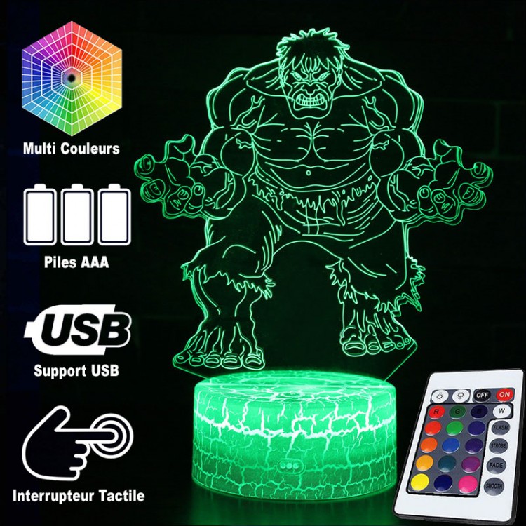 BowLift | 3D Lamp Marvel Hulk