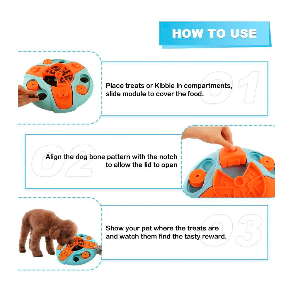 Interactive Feeding Bowl – Slow Eating and Mental Stimulation | Bowlift