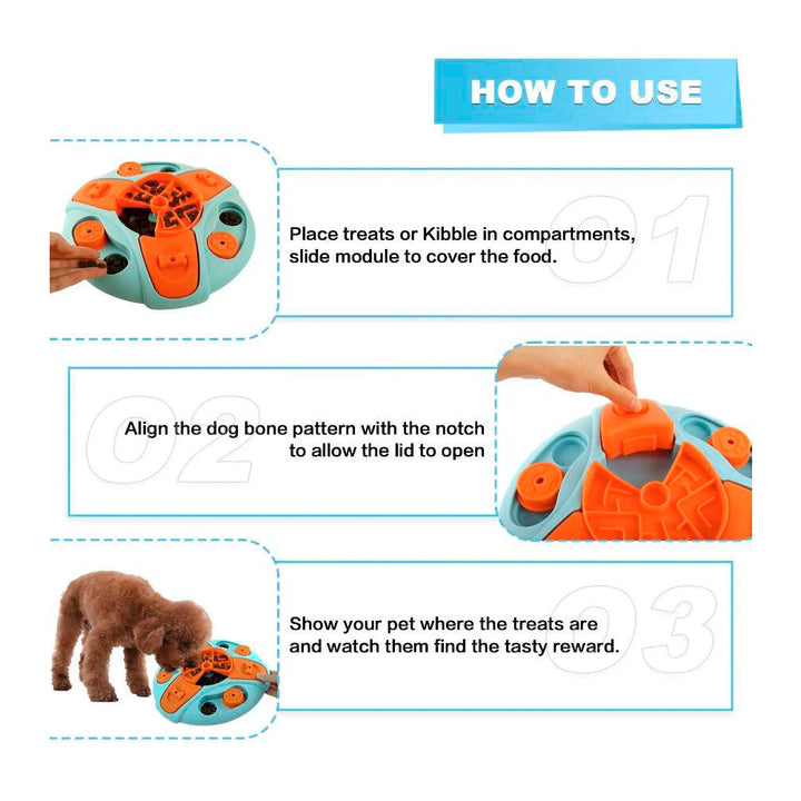 Interactive Feeding Bowl – Slow Eating and Mental Stimulation | Bowlift