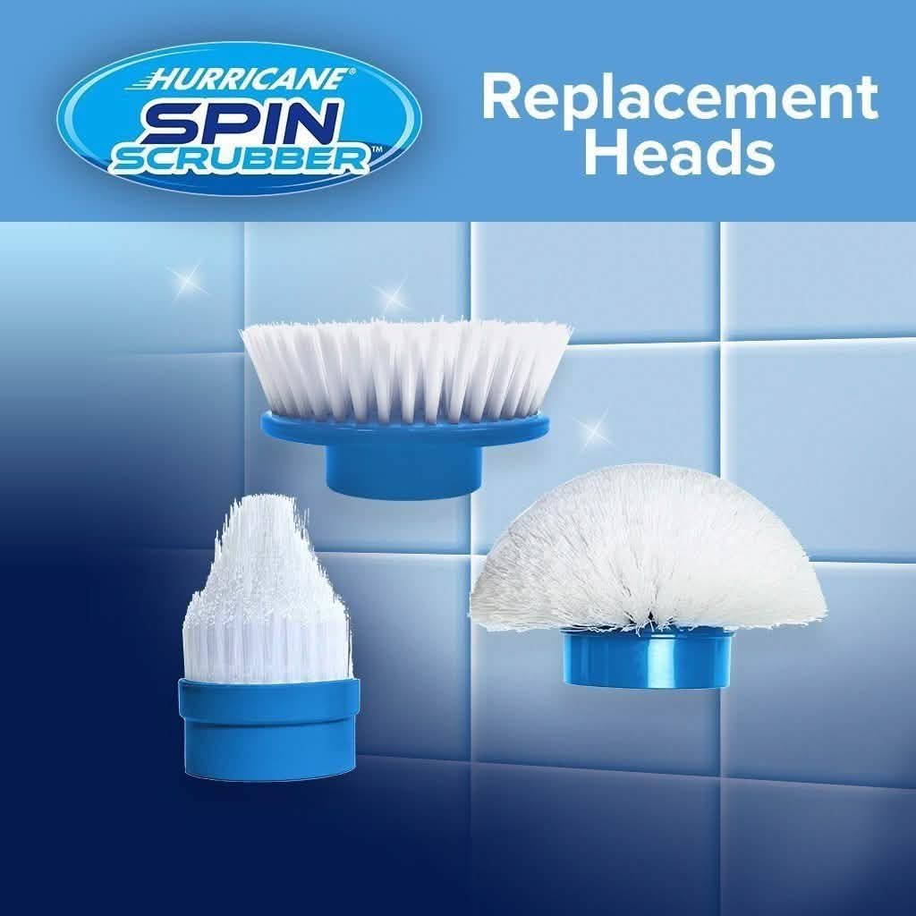 BowLift | Hurricane Spin Scrubber Replacement Heads
