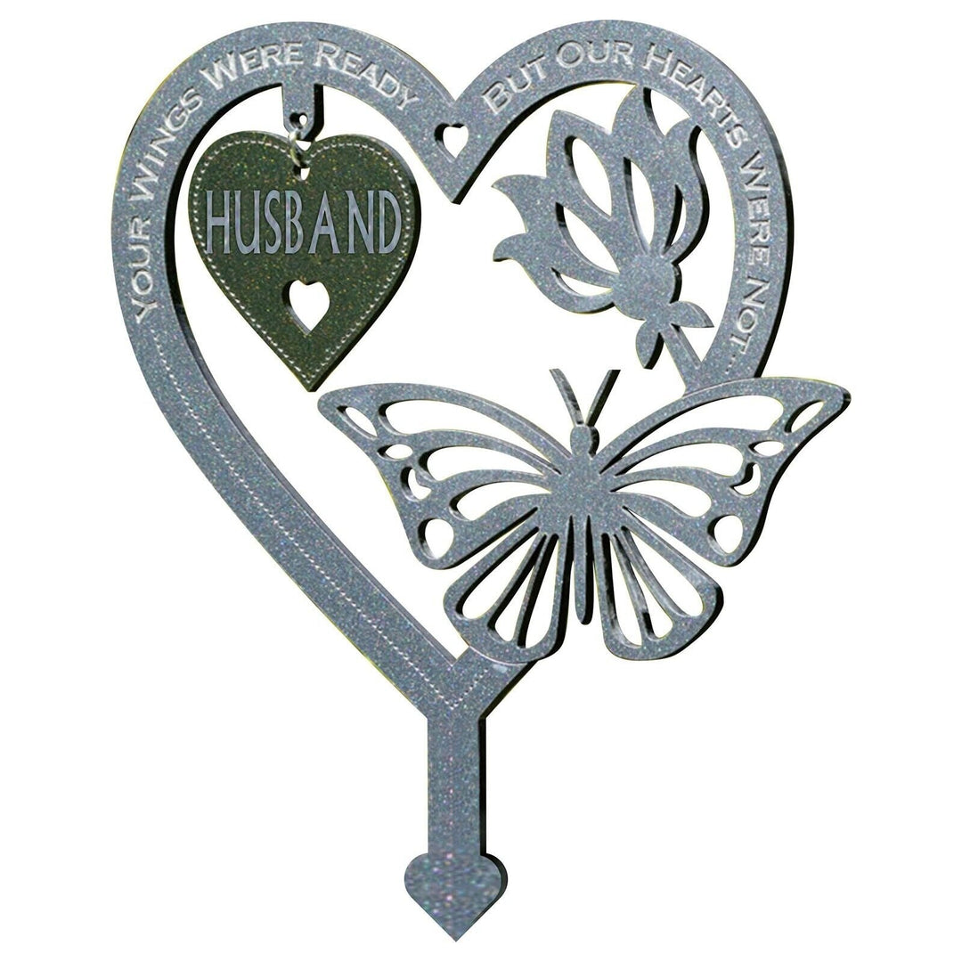 Memorial Gift Butterfly Ornament - Garden Memorial Plaque | Bowlift