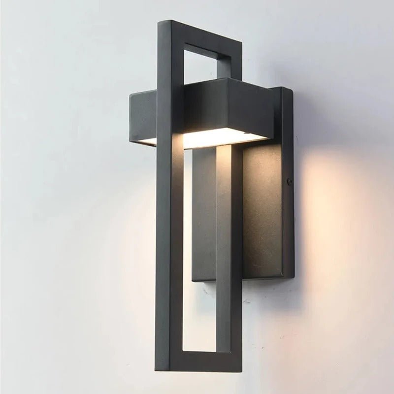 BowLift | Wall Lamp Outdoor Stainless Steel Black