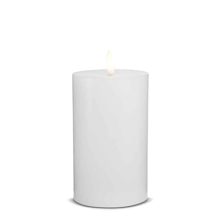 LED Candle (1 piece) with realistic 3D flame 5 x 15 cm | Bowlift