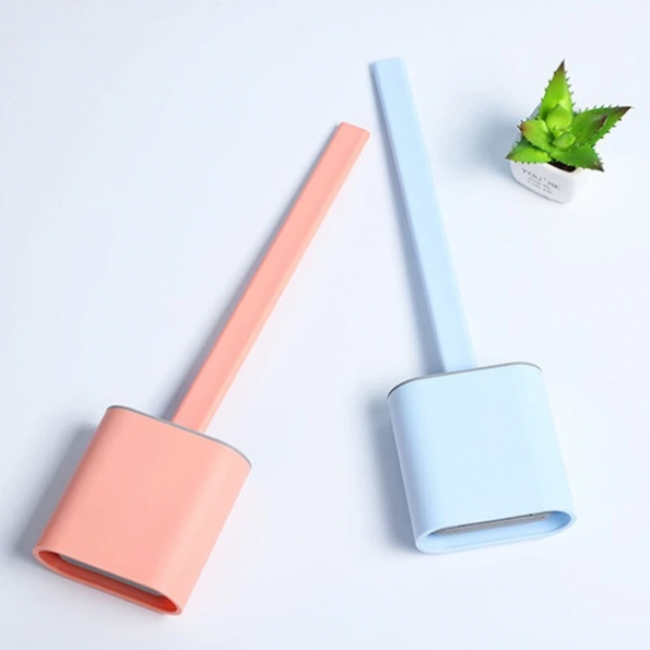 BowLift | Toilet Brush Silicone Flexible Wall Mounted Set