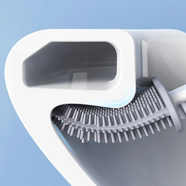 BowLift | Toilet Brush Silicone Flexible Wall Mounted Set