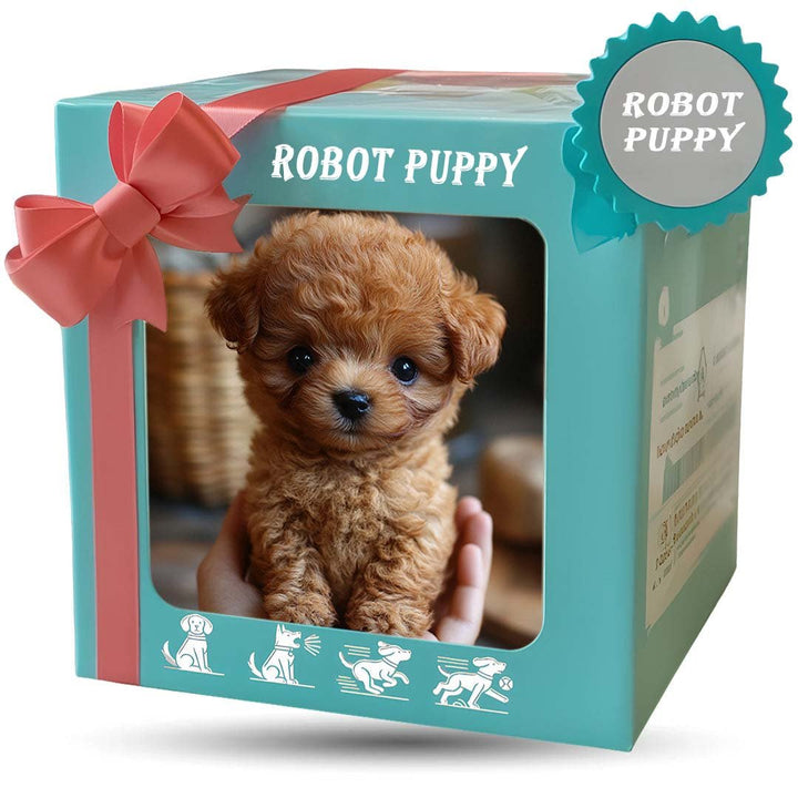 BowLift | CuddlePup Smart Robot Puppy Dog | Perfect gift for children & elderly