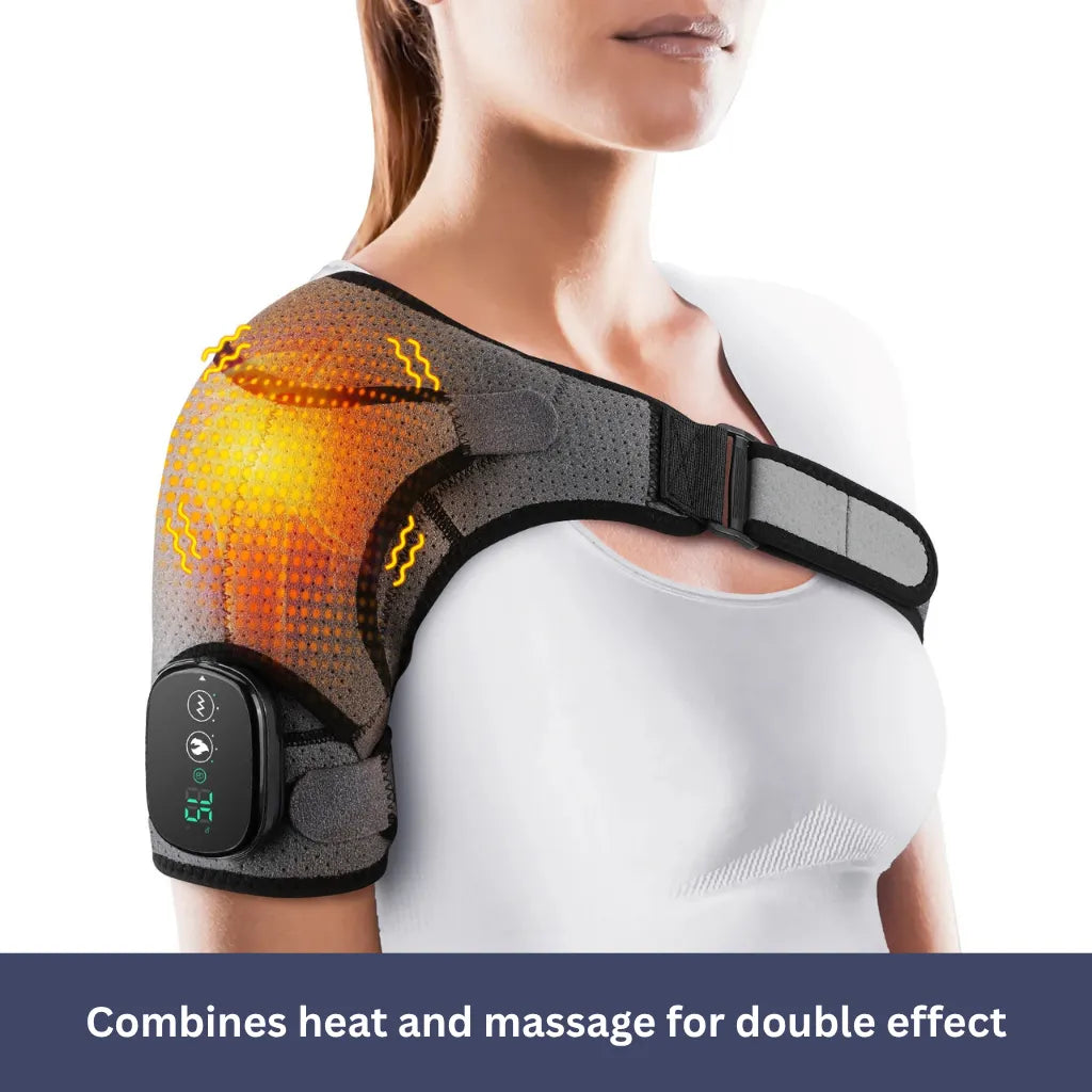 BowLift | Shoulder Massage Device | Heat Therapy, Adjustable Intensity & Ideal for Muscle Relaxation