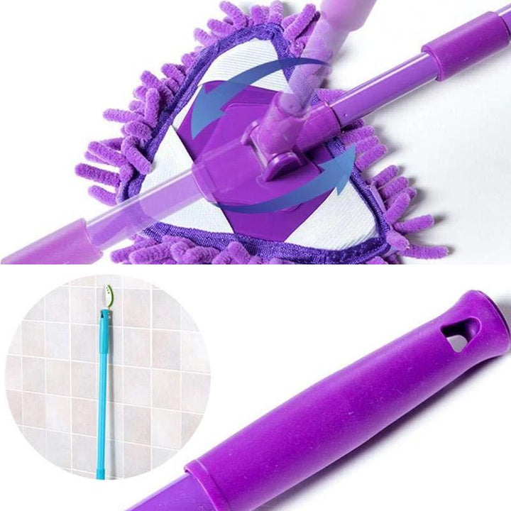 Rotatable Adjustable Triangle Cleaning Mop | Bowlift