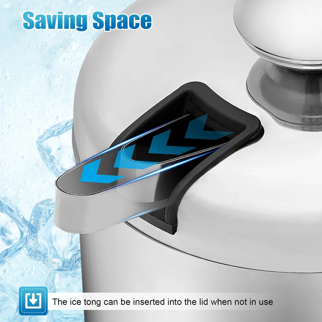 Ice Bucket Stainless Steel Insulated Beer Drink Double-layer Cooler | Bowlift