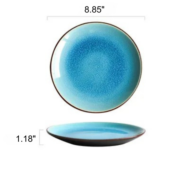 Ice Cracking Glaze Ceramic Tableware Plate Bowl Tea Cup Dinnerware | Bowlift