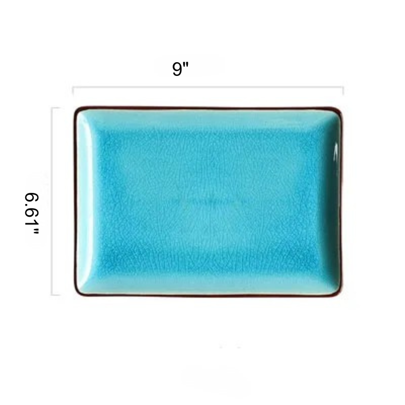 Ice Cracking Glaze Ceramic Tableware Plate Bowl Tea Cup Dinnerware | Bowlift