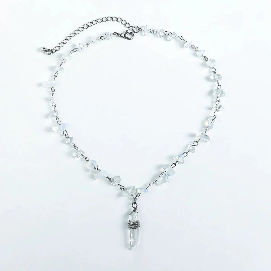 BowLift | Ice Crystal Stone Choker Necklace