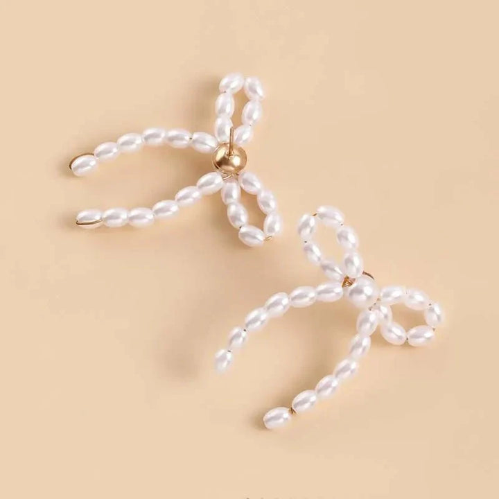 BowLift | Iconic Dainty Pearl Bow Earrings