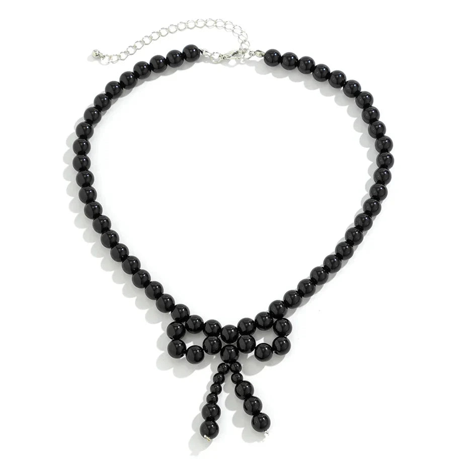 BowLift | Iconic Dainty Pearl Bow Necklace
