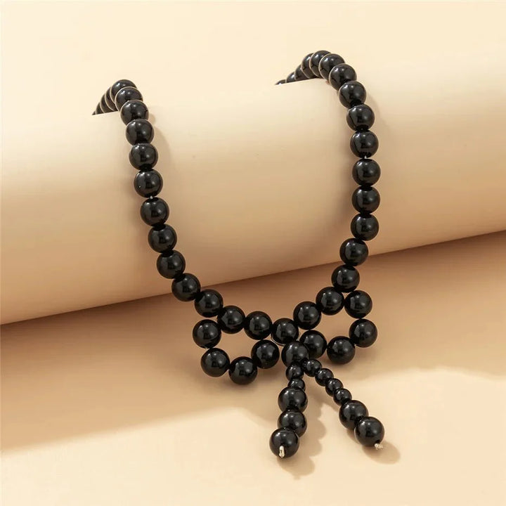 BowLift | Iconic Dainty Pearl Bow Necklace