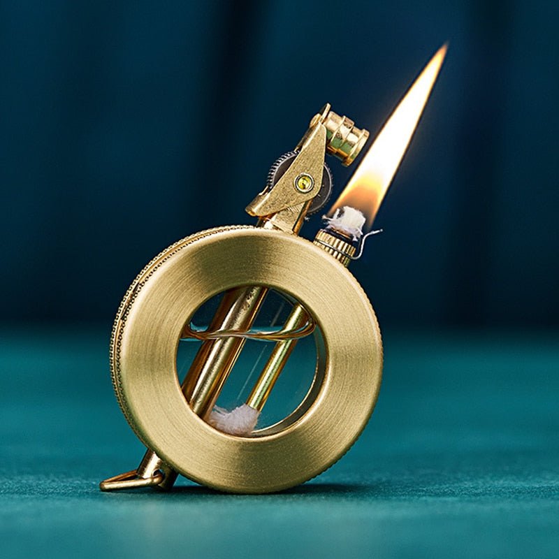 BowLift | IGNIVON – Retro Kerosene Lighter with Durable Metal Design