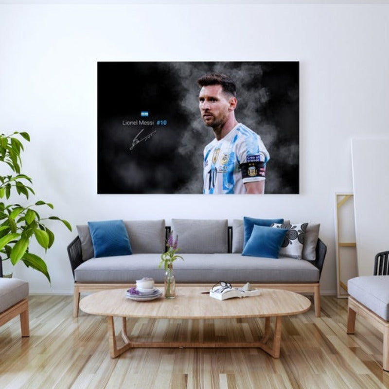 Rolled Canvas Lionel Messi Poster | Bowlift