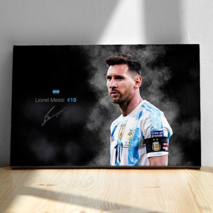 Rolled Canvas Lionel Messi Poster | Bowlift