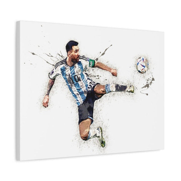 Canvas Wrap Lionel Messi Poster | Bowlift