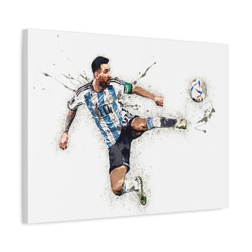 Canvas Wrap Lionel Messi Poster | Bowlift