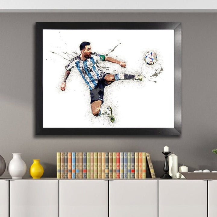 Canvas Wrap Lionel Messi Poster | Bowlift