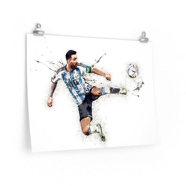 Canvas Wrap Lionel Messi Poster | Bowlift