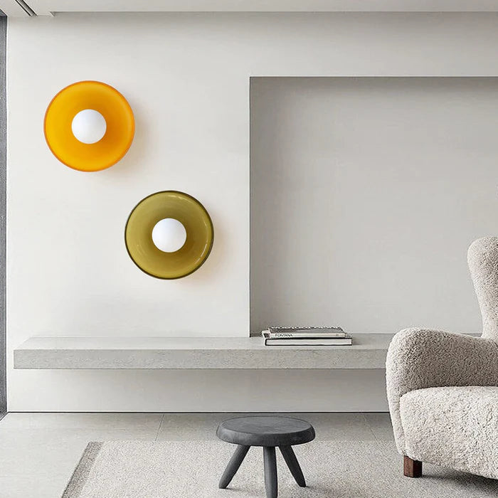 BowLift | LED Round Flush Mount Ceiling Light Fixture - Modern Energy-Efficient Lighting for Contemporary Home Décor & Low Ceilings