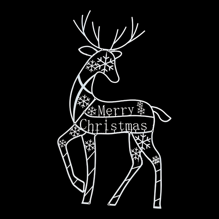 BowLift | Christmas Decorations Reindeer Sleigh Light Display