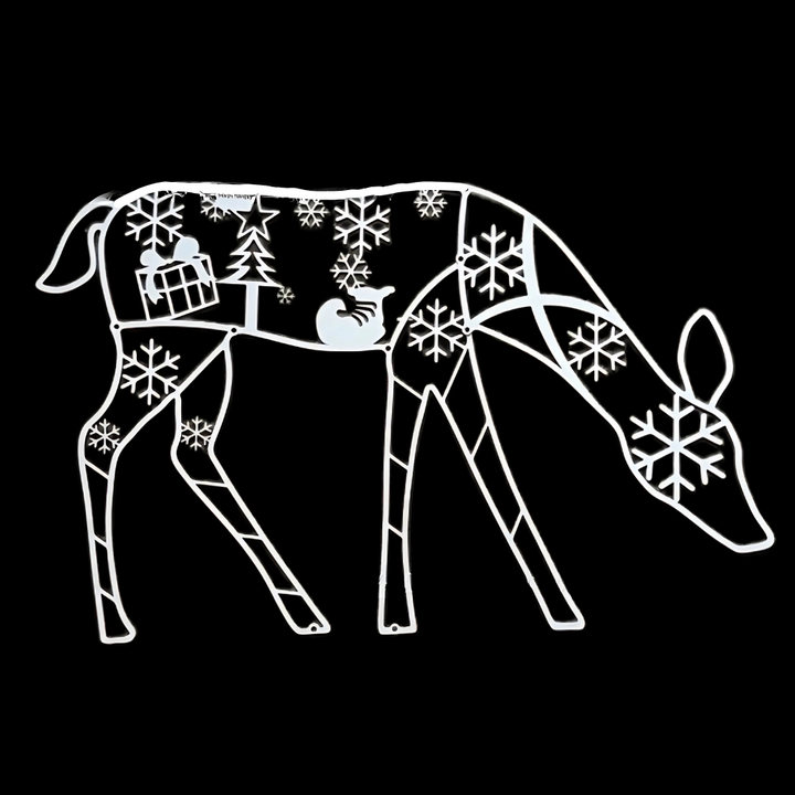 BowLift | Christmas Decorations Reindeer Sleigh Light Display