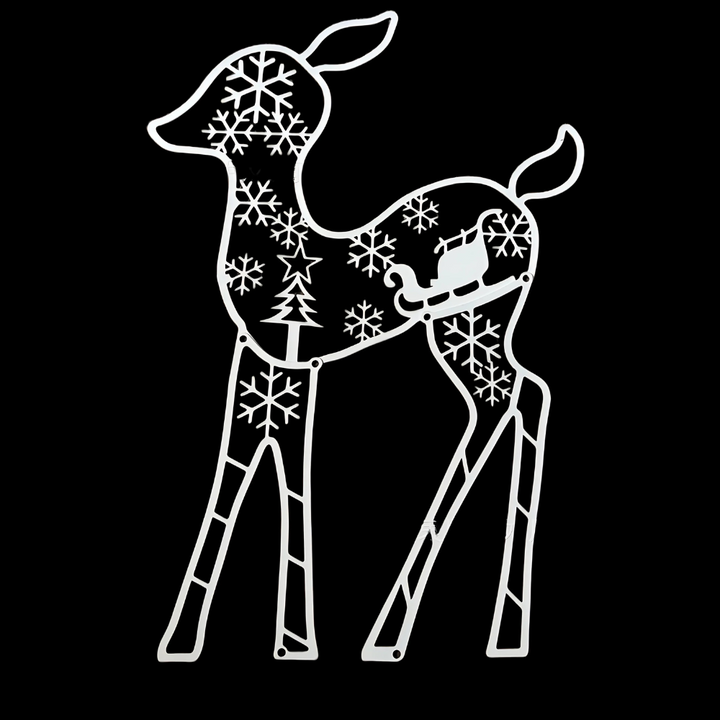 BowLift | Christmas Decorations Reindeer Sleigh Light Display