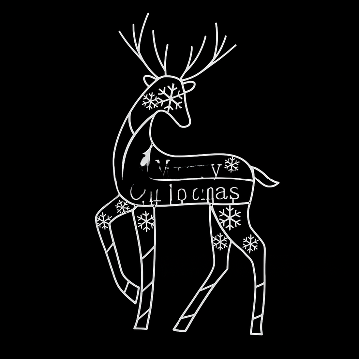 BowLift | Christmas Decorations Light Up Reindeer Figure