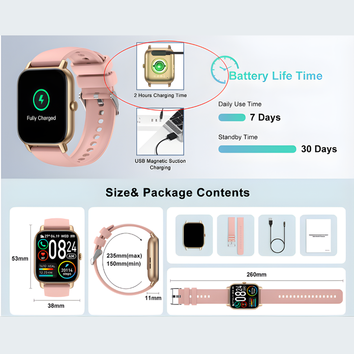 BowLift | Smartwatch with Non-Invasive Health Monitoring