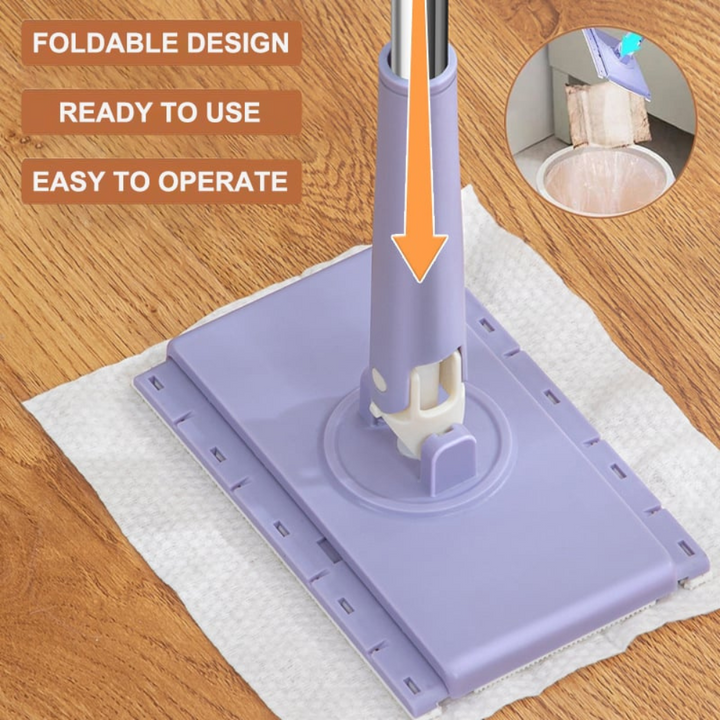 BowLift | Floor Cleaning Foldable Mop
