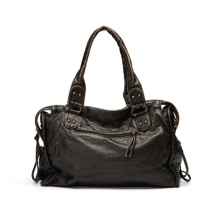 BowLift | Luxury Black Leather Handbag