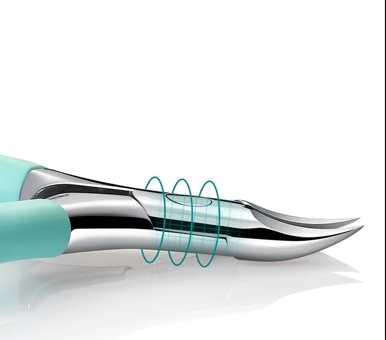 Senior Nail Clipper with Splash Guard – Ergonomic & Painless for Thick or Ingrown Toenails | Bowlift