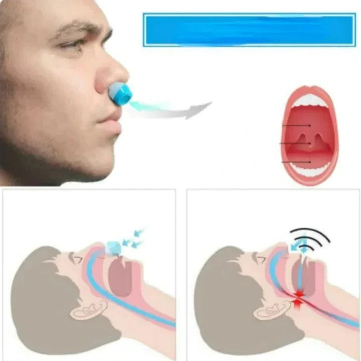 BowLift | 2-in-1 Anti Snore Device and Air Purifier Nose Clip