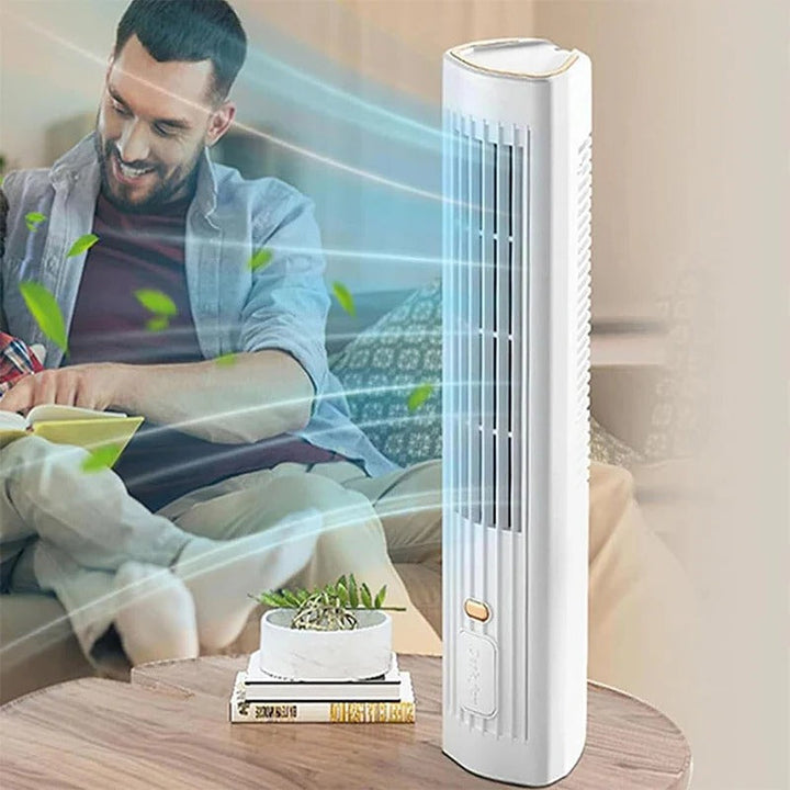 BowLift | USB Rechargeable Portable Air Conditioner Tower Fan