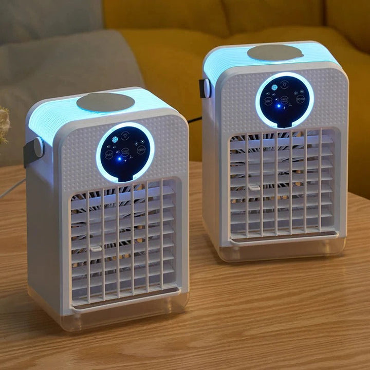 Mini Portable Air Conditioner with Touchscreen and Mist Cooling | Bowlift