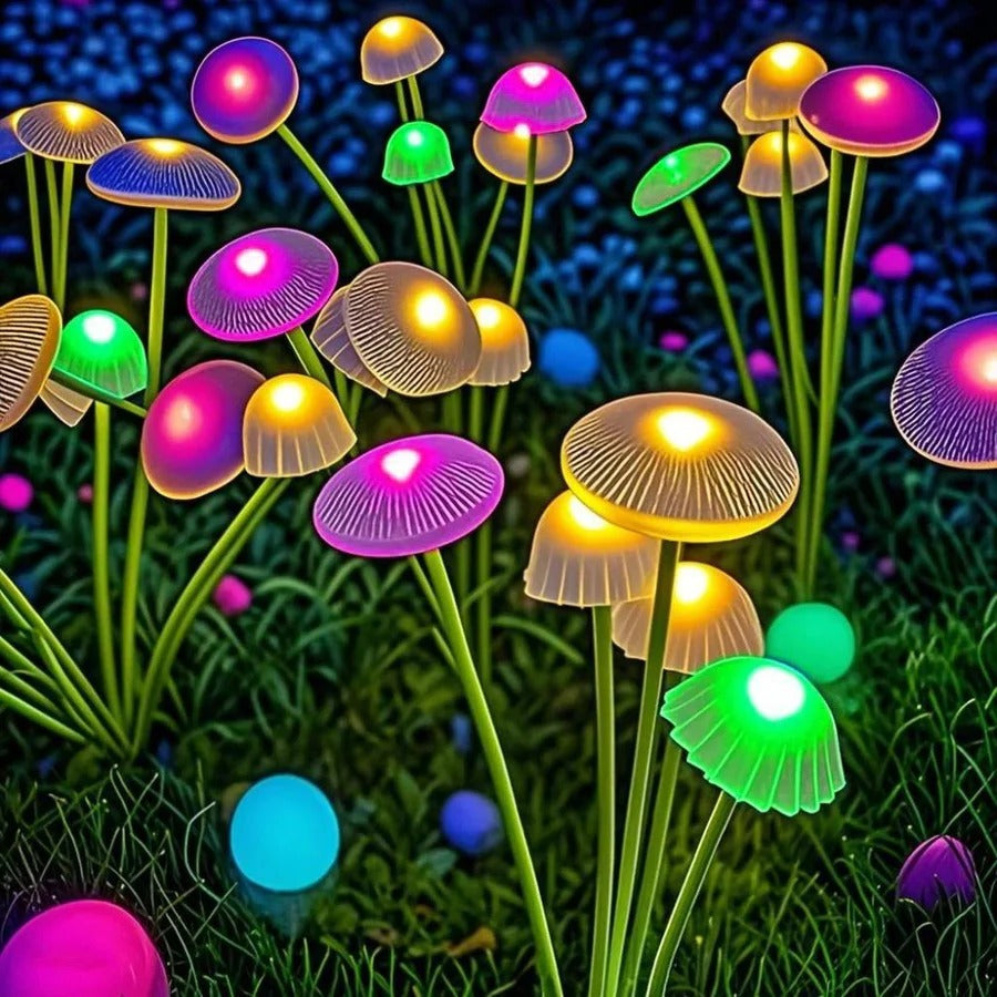 BowLift | Solar Swaying Mushroom Garden Decor Lights