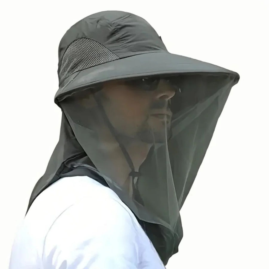 BowLift | Breathable Sun and Mosquito Protection Wide Brim Hat