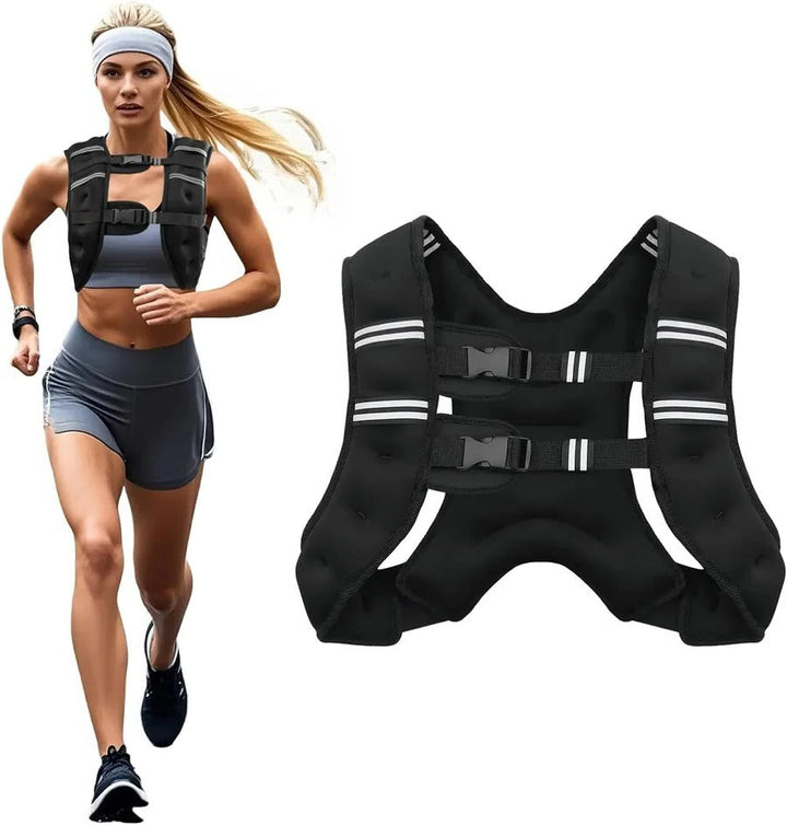 BowLift | Adjustable Weighted Vest with Reflective Stripes