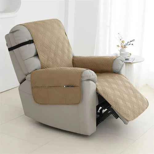 BowLift | Waterproof Quilted Recliner Arm Chair Slip Cover