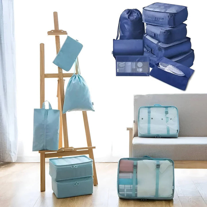 BowLift | 7 Set Packing Cubes for Travel