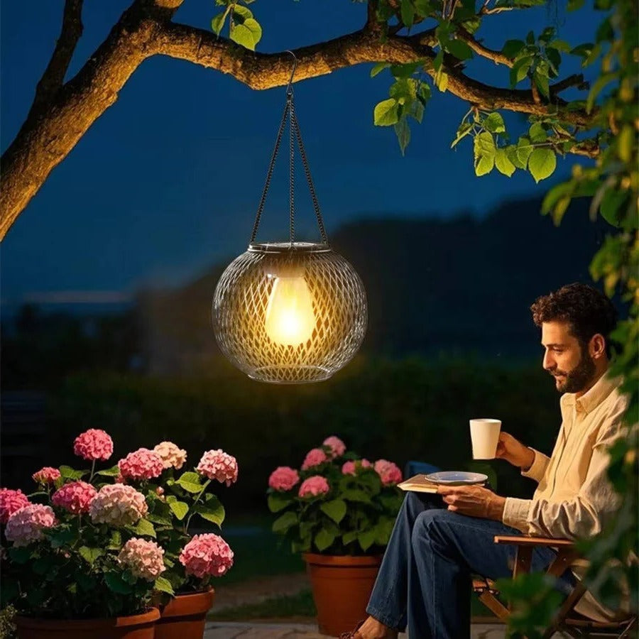 BowLift | Outdoor Solar Hanging Lantern