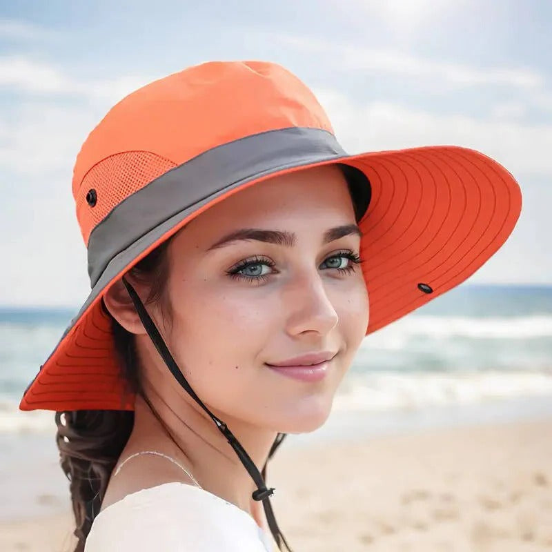 BowLift | Foldable Sun Hat, UV Protection Fisherman Style with Adjustable Strap