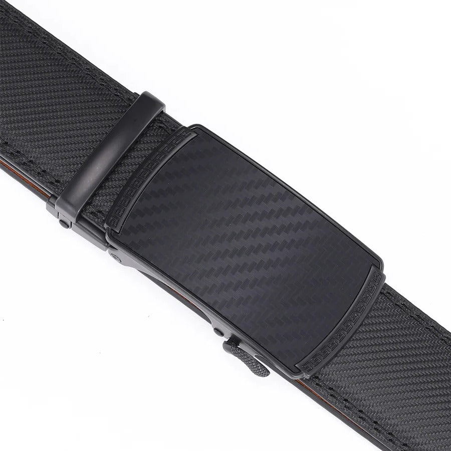 BowLift | Men's Leather Belt with Automatic Buckle