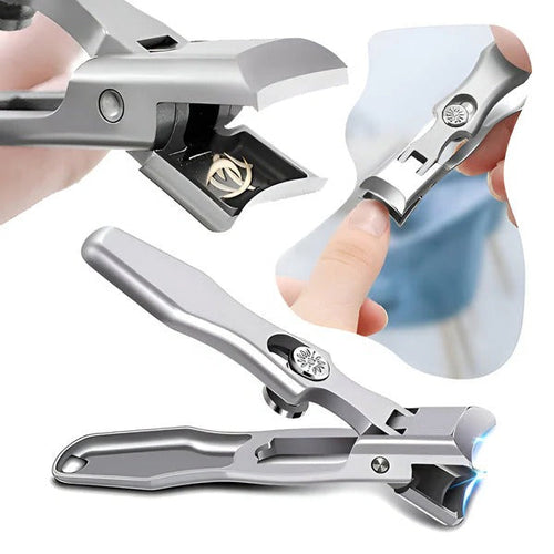BowLift | Stainless Steel Nail Clipper, Ergonomic Handle, Compact Travel Design